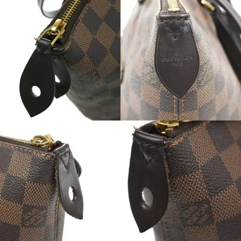 LOUIS VUITTON LV Iena PM Shoulder Bag Damier Ebene Leather Brown N41012 23EG094 - Picture 9 of 16
